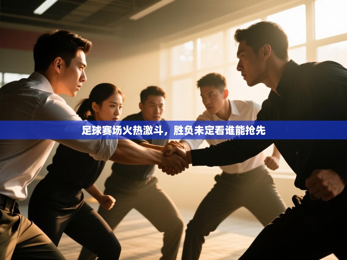 开云体育入口网址-足球赛场火热激斗,胜负未定看谁能抢先 第1张